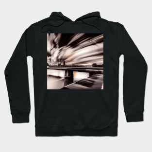 Melbourne Docklands Dramatic Landscape Photo Hoodie